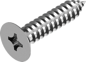 Countersunk self tapping