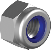 Hex Nylon Insert Lock Nuts