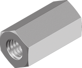 Hex Coupling Nuts