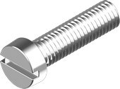 CHEESE SLOT M.T.SCREWS GR 316 M8X60