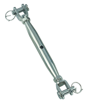 TURNBUCKLE PIPE JAW+JAW 304 M8