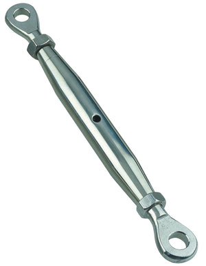TURNBUCKLE,PIPE(EYE + EYE) 316 M5